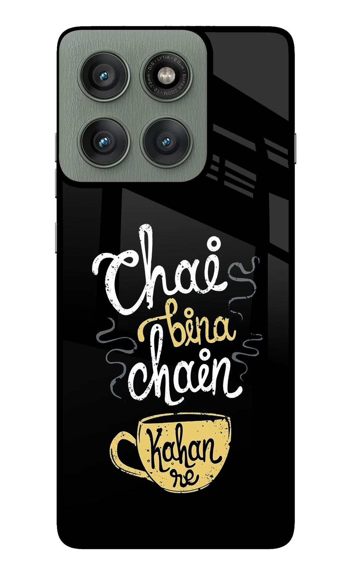 Chai Bina Chain Kaha Re Moto Edge 60 Pro Back Cover