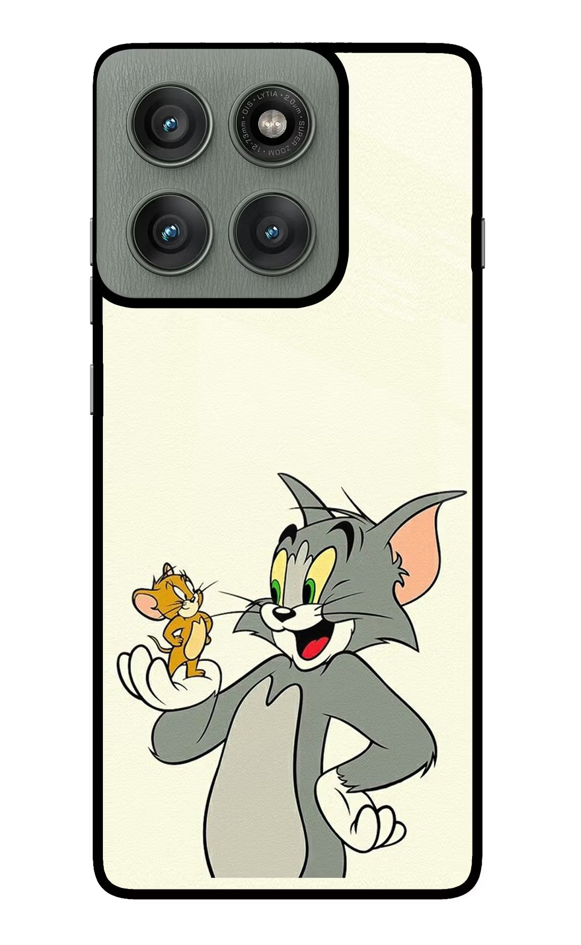 Tom & Jerry Moto Edge 60 Pro Glass Case