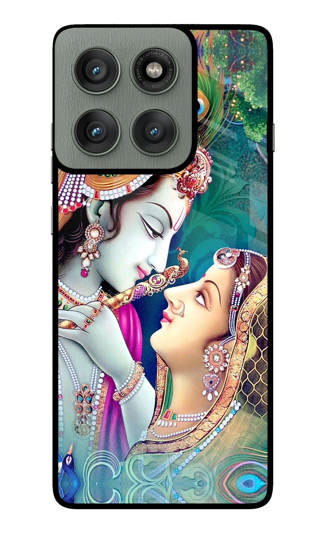 Lord Radha Krishna Moto Edge 60 Pro Back Cover