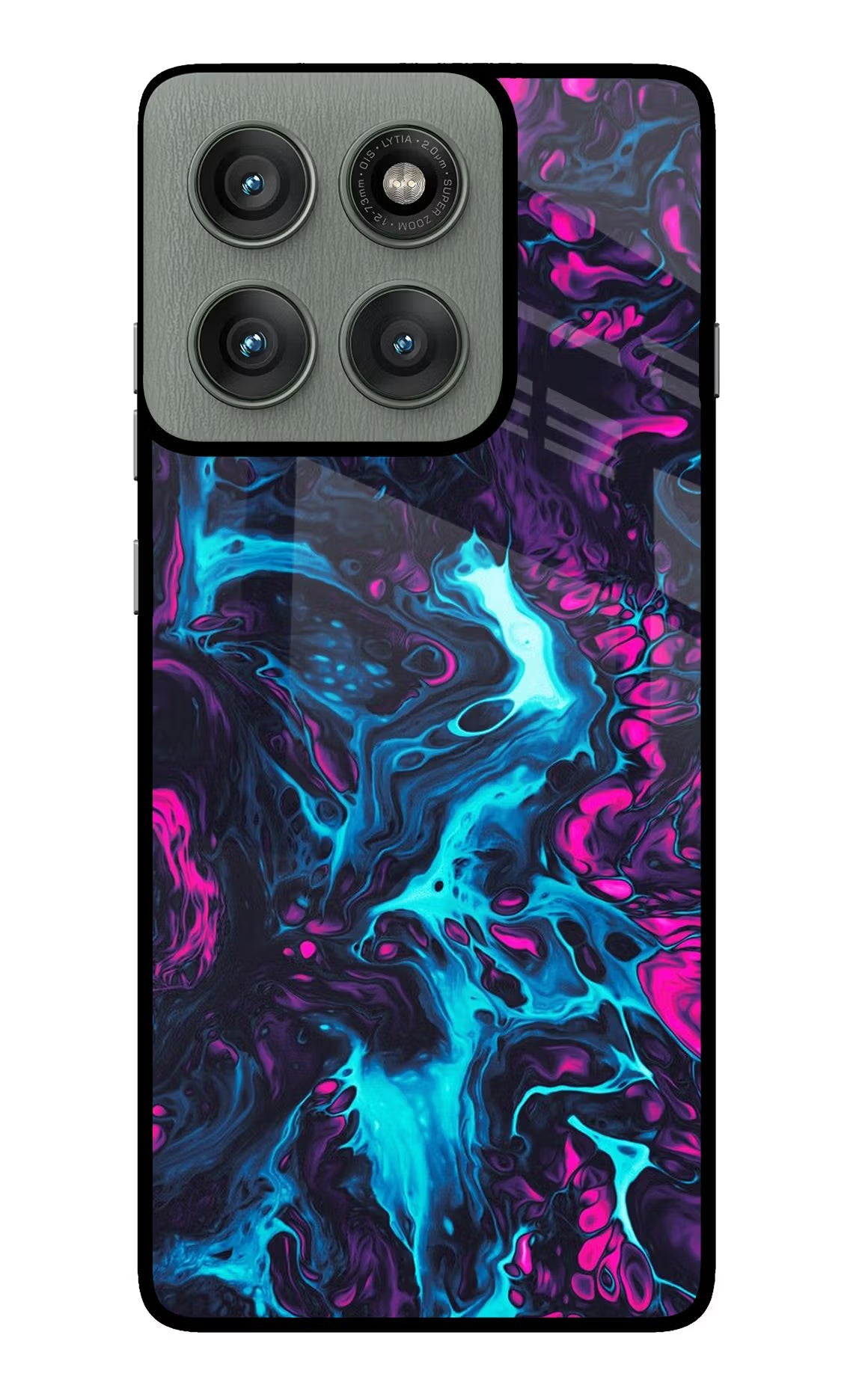 Abstract Moto Edge 60 Pro Glass Case