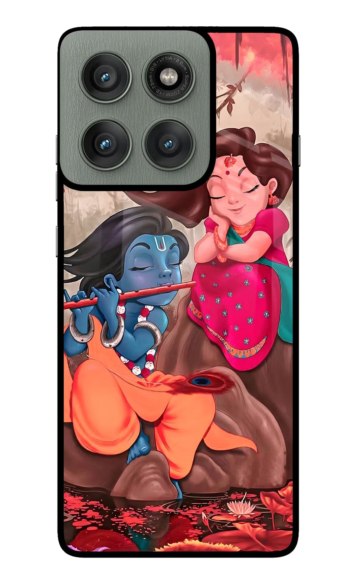 Radhe Krishna Moto Edge 60 Pro Back Cover