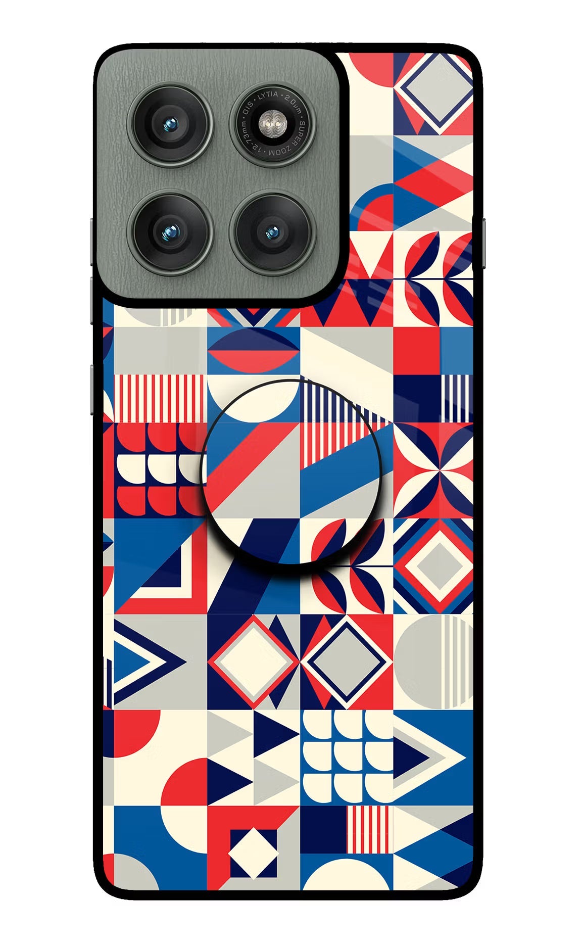 Colorful Pattern Moto Edge 60 Pro Pop Case