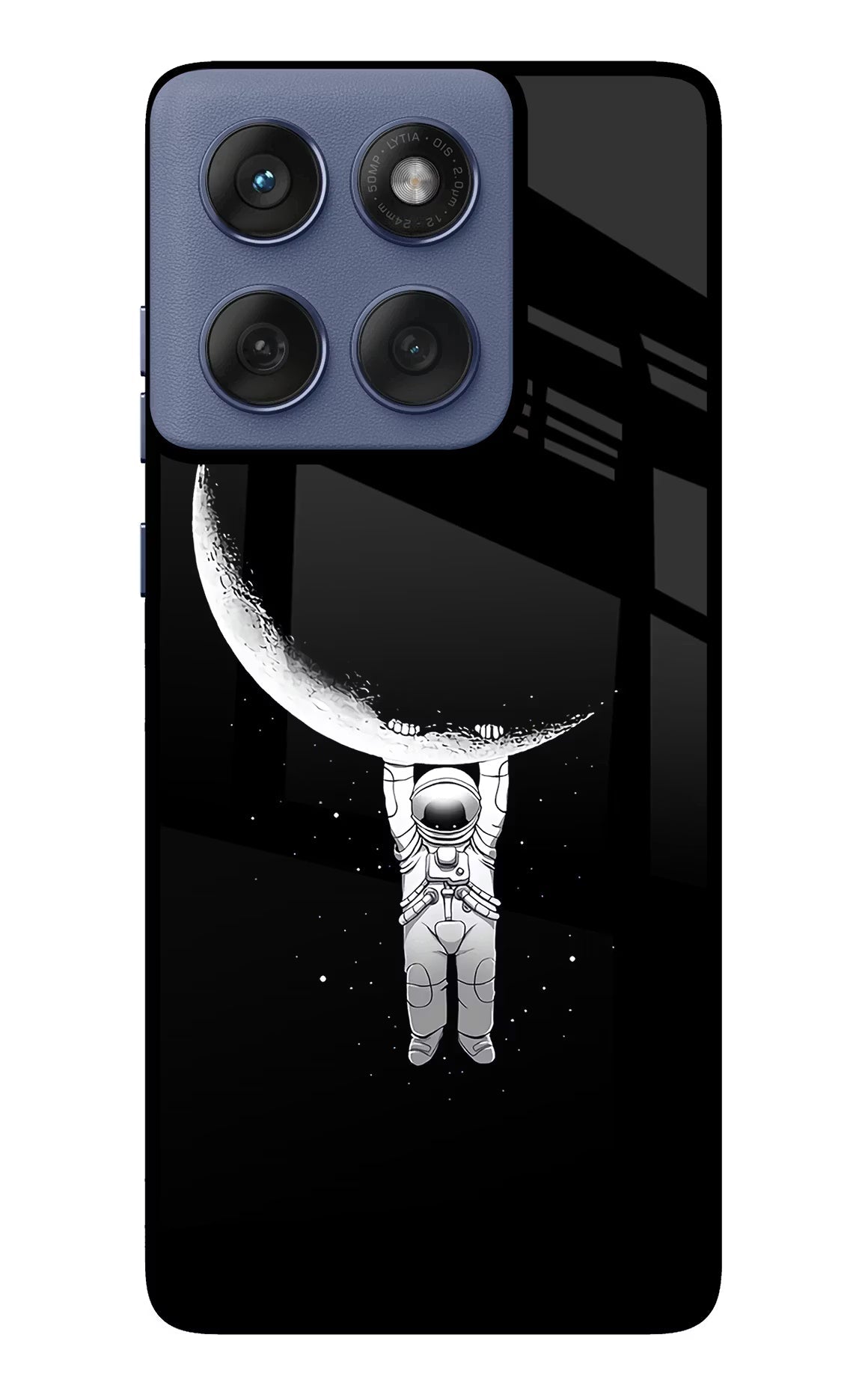 Moon Space Moto Edge 60 Fusion Glass Case