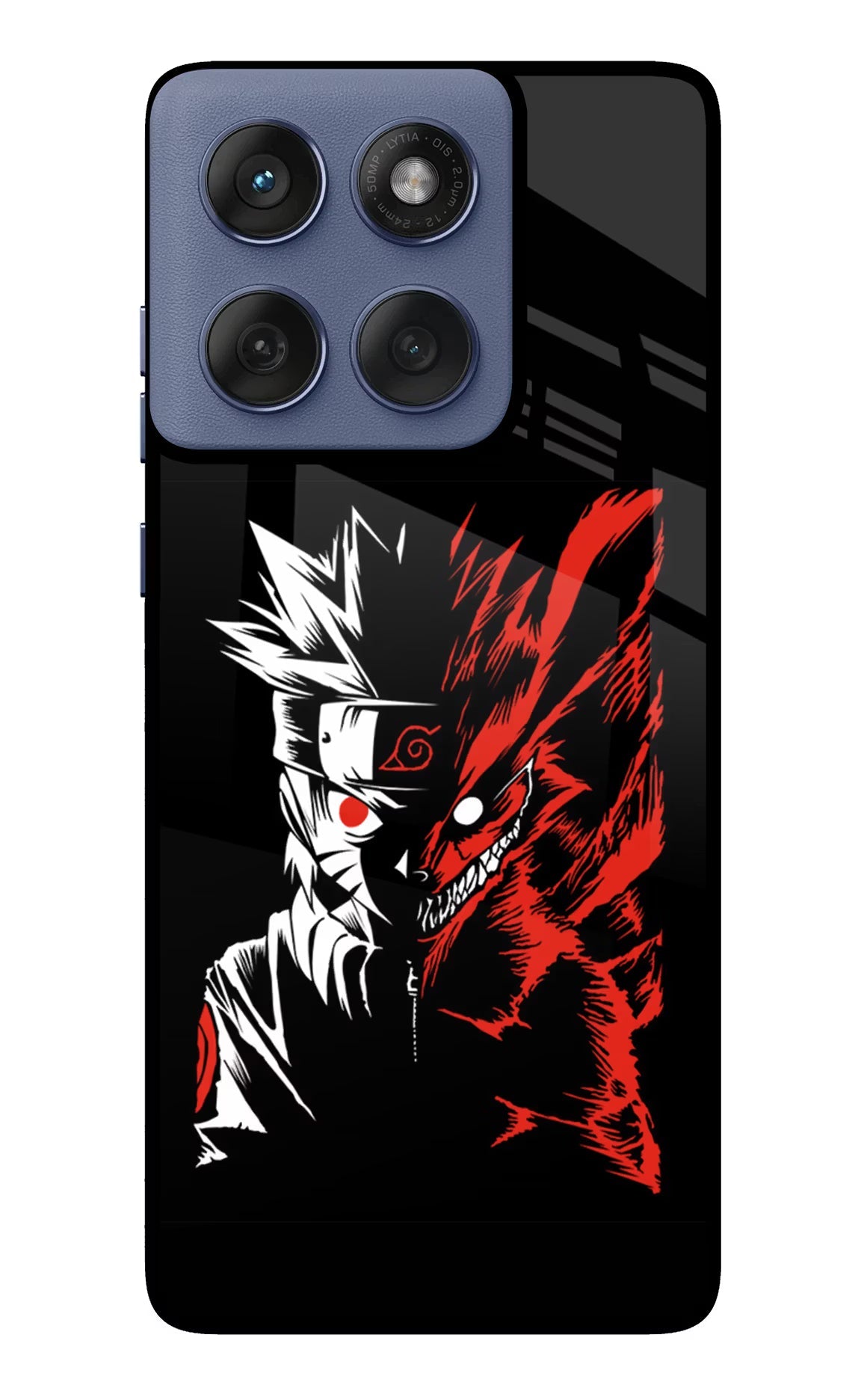 Naruto Two Face Moto Edge 60 Fusion Back Cover