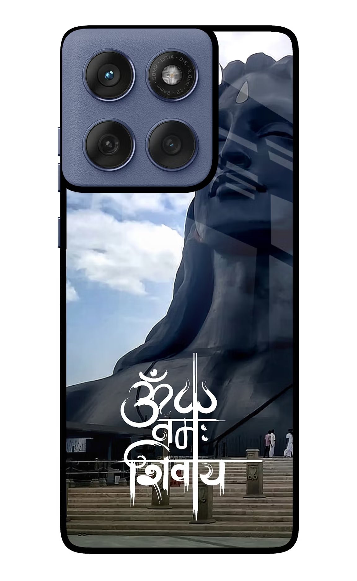Om Namah Shivay Moto Edge 60 Fusion Back Cover