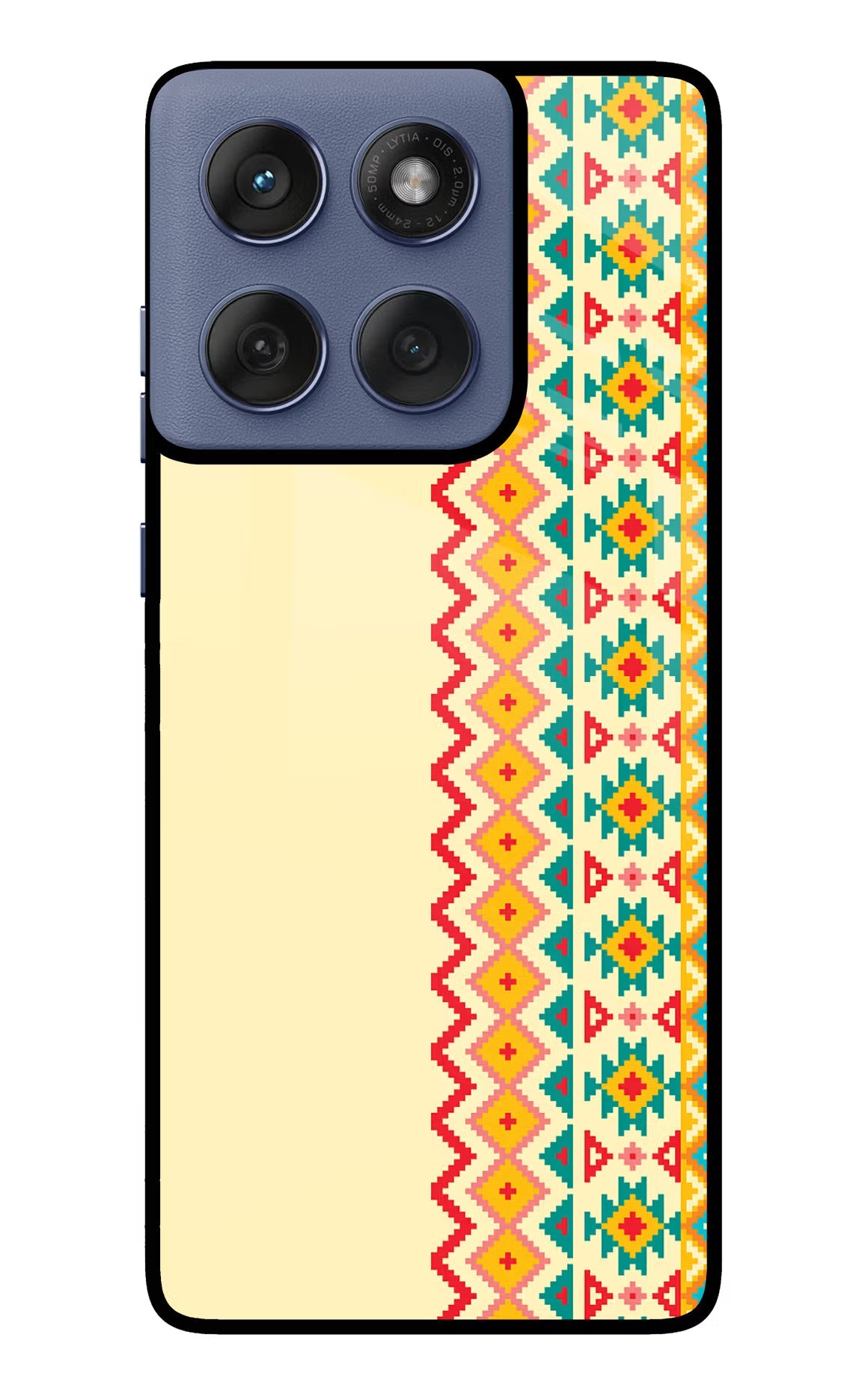 Ethnic Seamless Moto Edge 60 Fusion Back Cover
