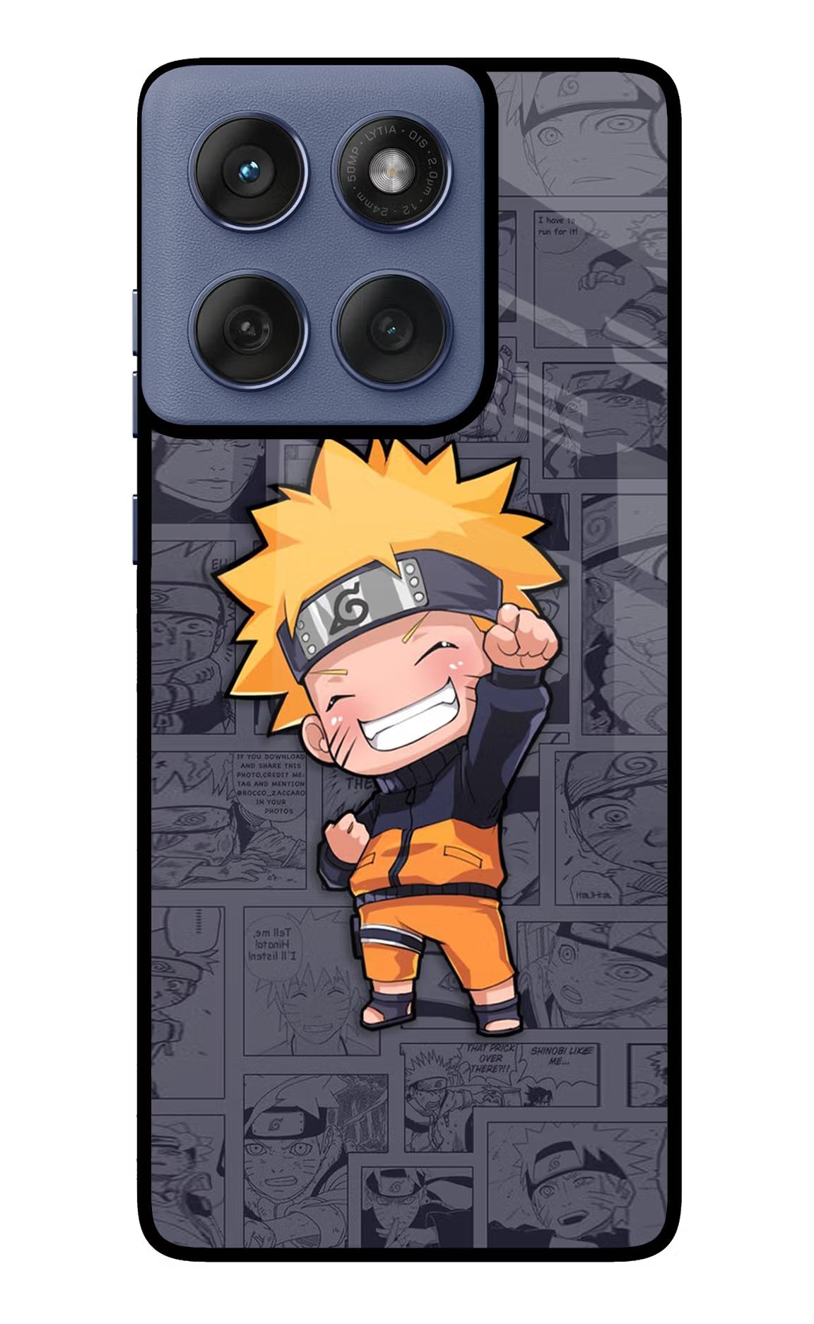 Chota Naruto Moto Edge 60 Fusion Back Cover