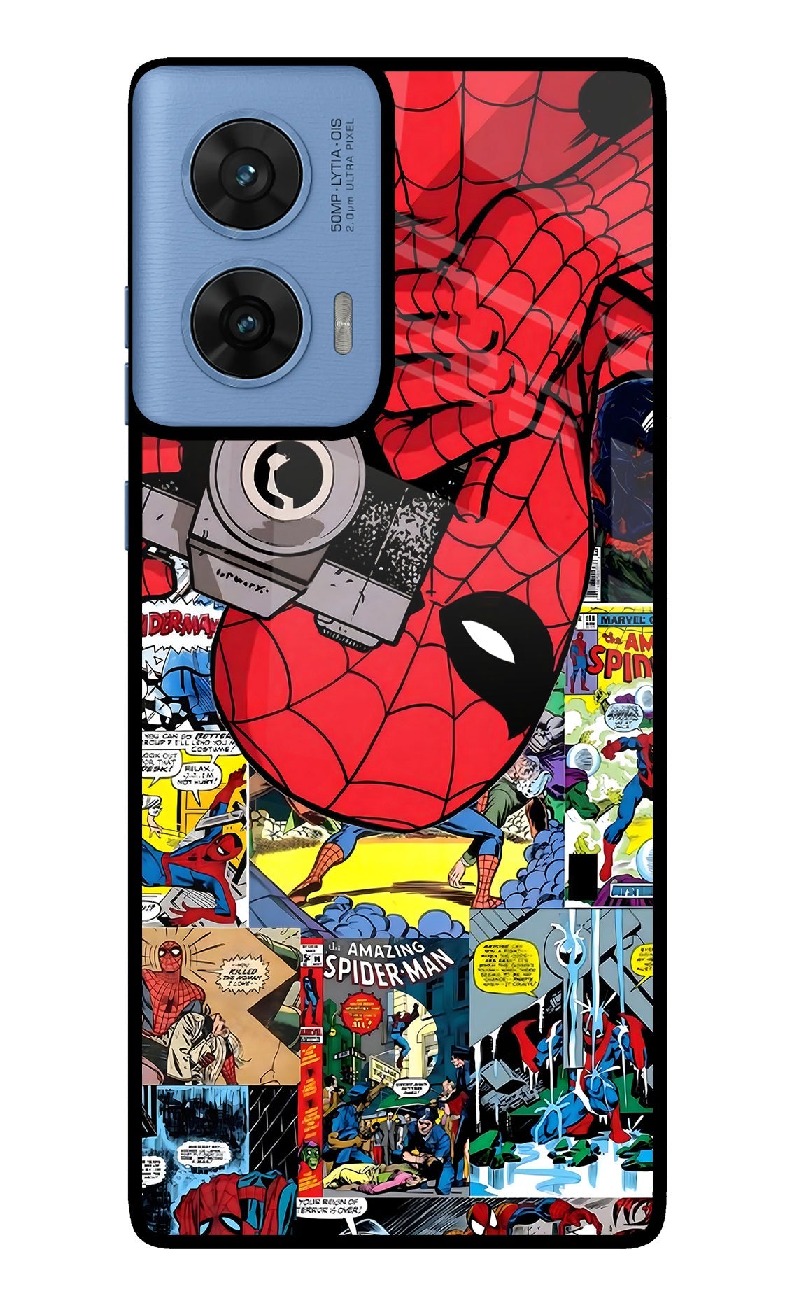 Spider Man Moto Edge 60 Fusion Back Cover