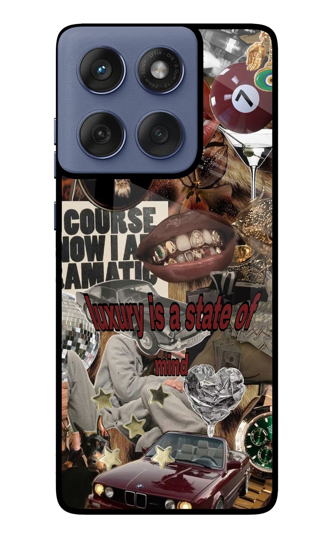 Luxury Moto Edge 60 Fusion Back Cover