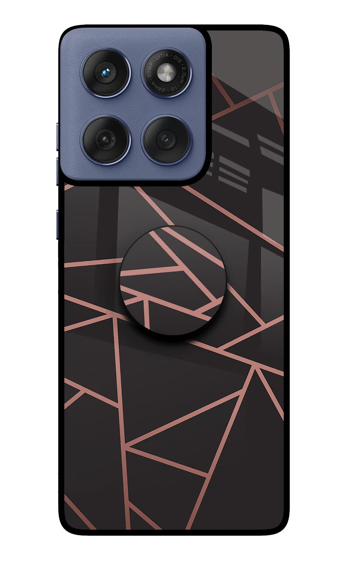 Geometric Pattern Moto Edge 60 Fusion Pop Case