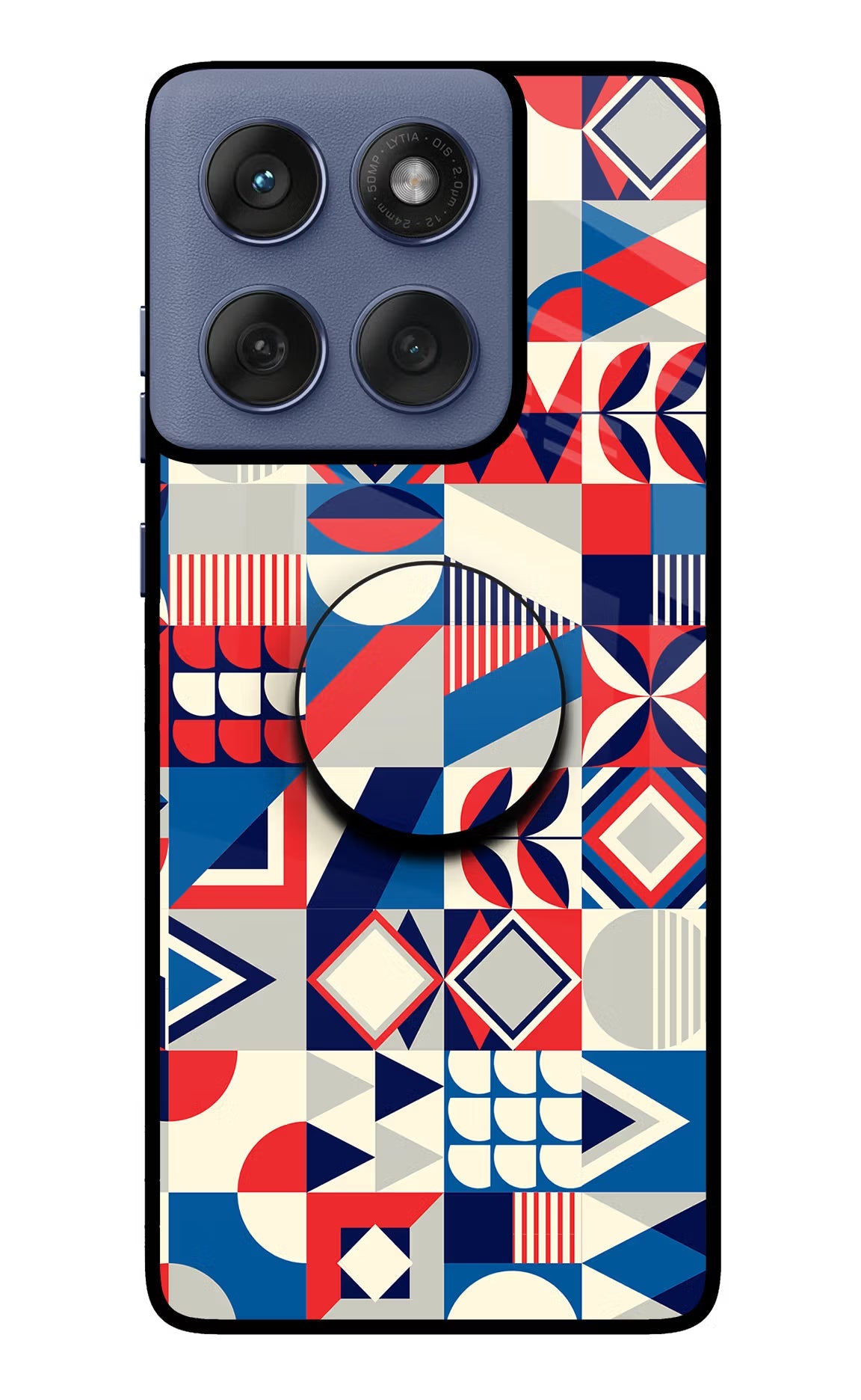 Colorful Pattern Moto Edge 60 Fusion Pop Case
