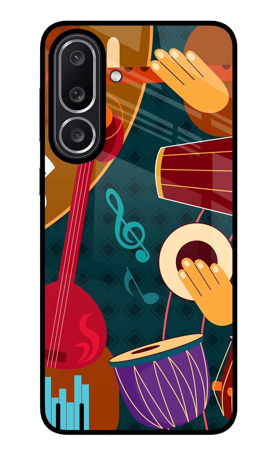 Music Instrument Samsung M56 5G Back Cover