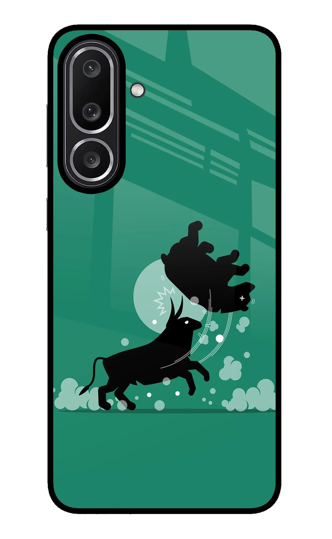 Bull Conqueror Samsung M56 5G Back Cover