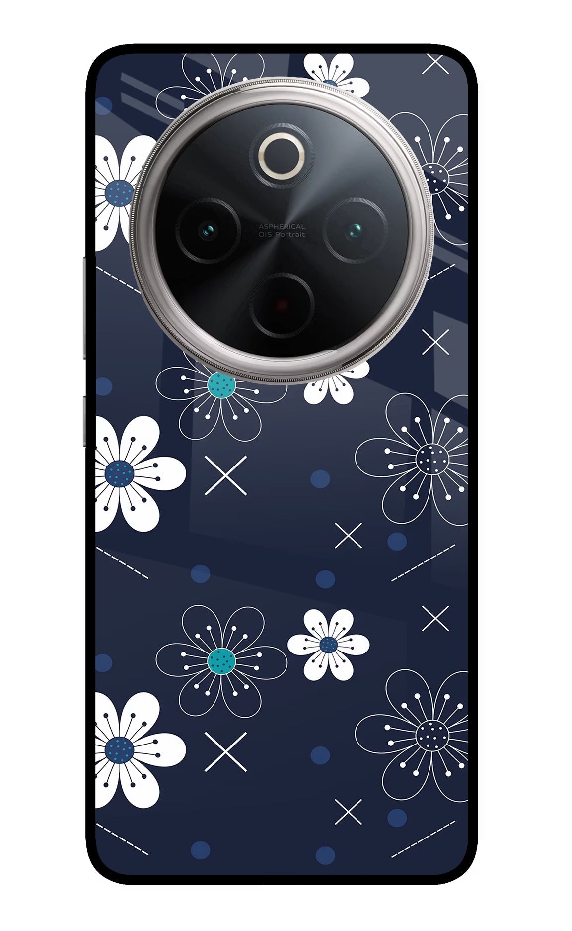 Flowers Vivo T4 5G Back Cover