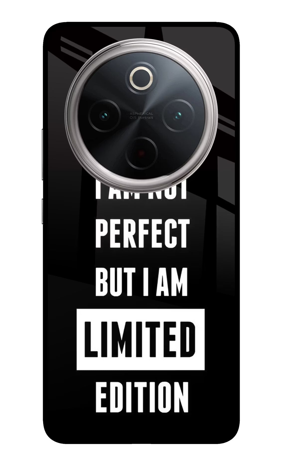 I Am Not Perfect But I Am Limited Edition Vivo T4 5G Glass Case