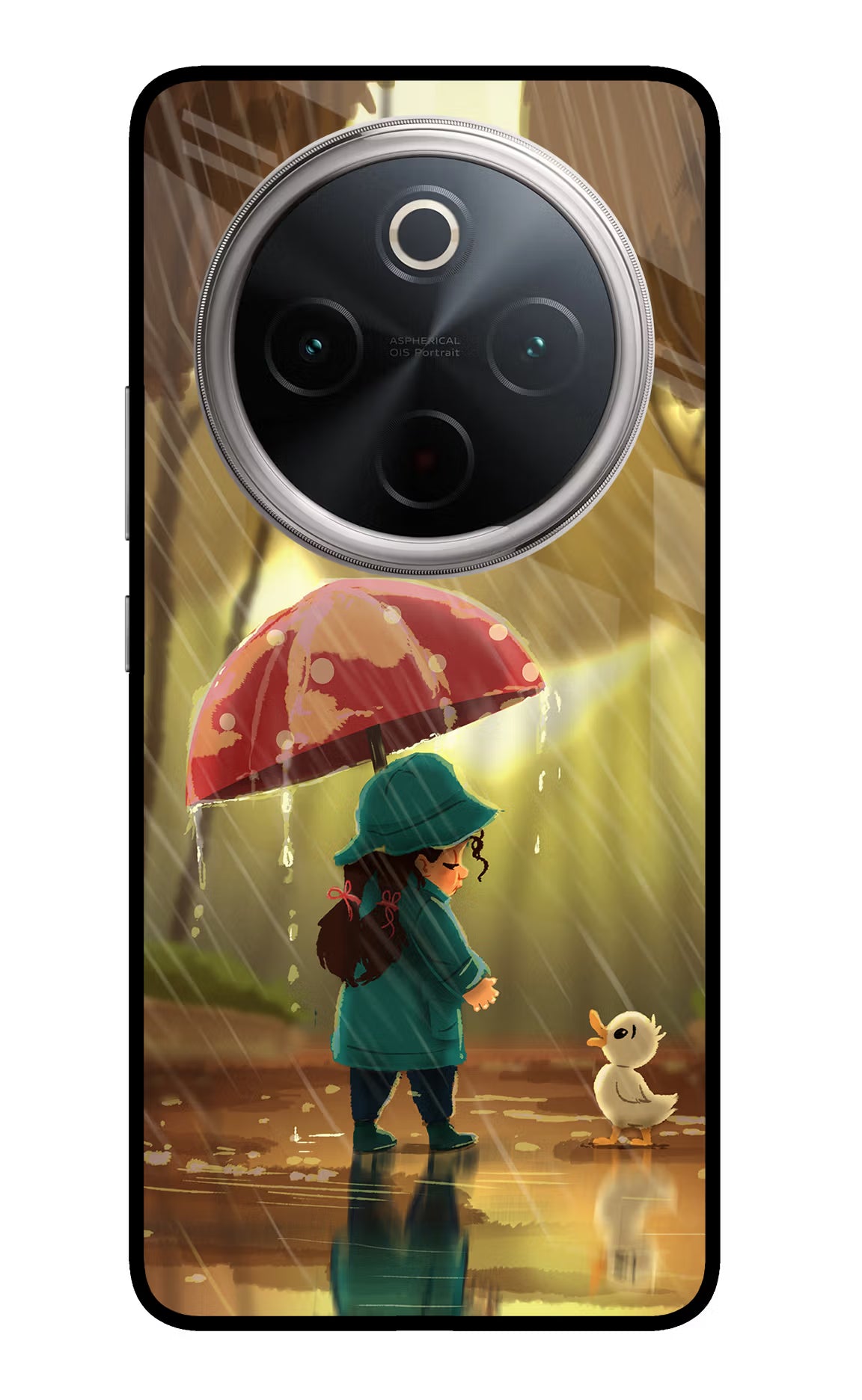 Rainy Day Vivo T4 5G Glass Case