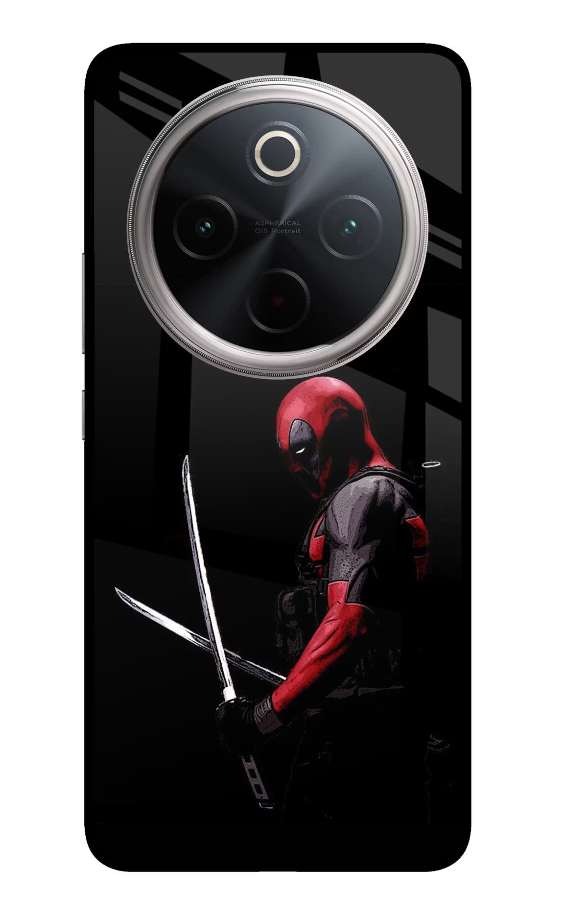 Deadpool Vivo T4 5G Glass Case