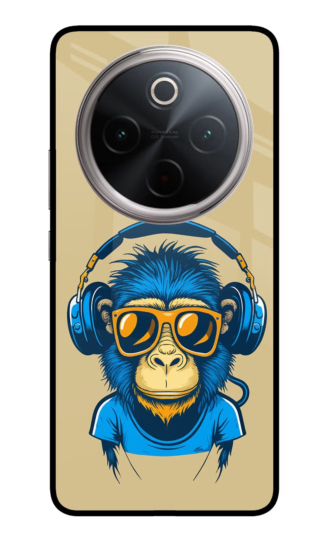 Monkey Headphone Vivo T4 5G Back Cover