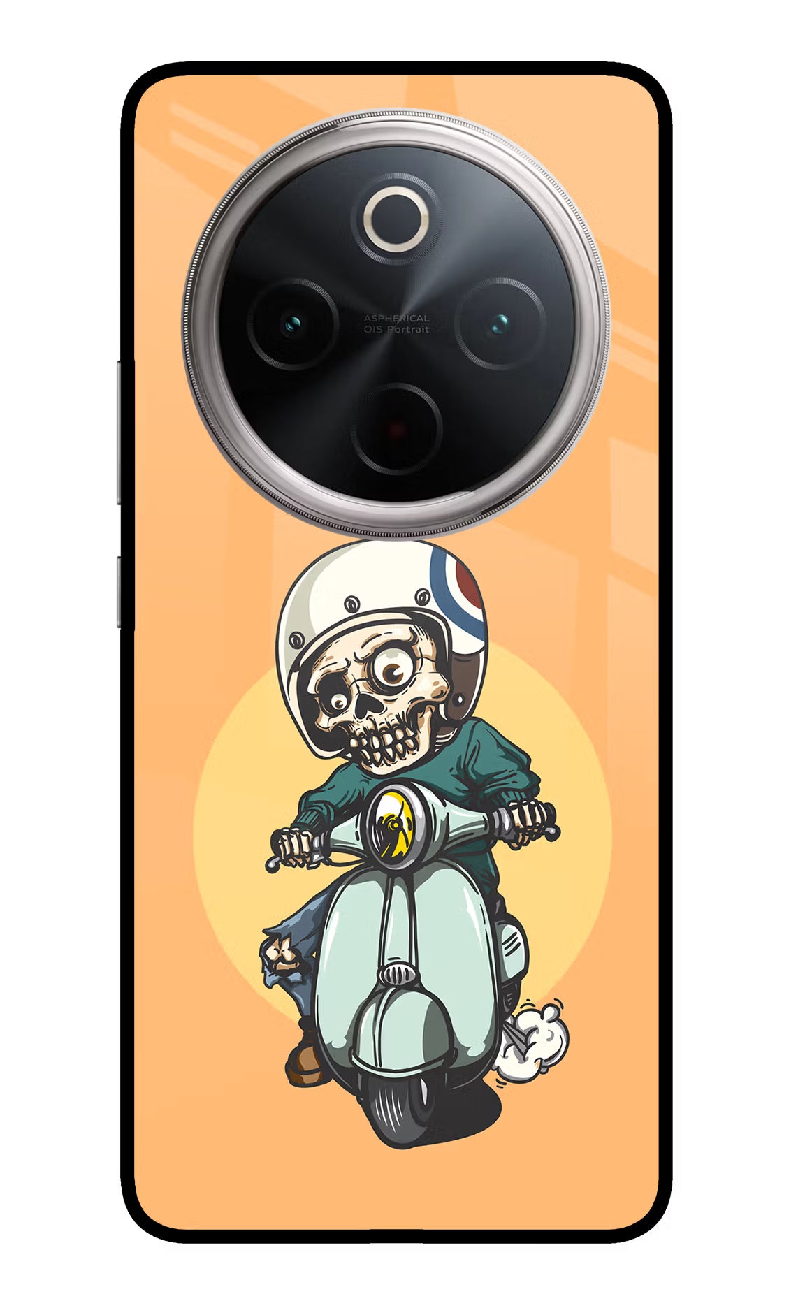 Undead Biker Vivo T4 5G Glass Case