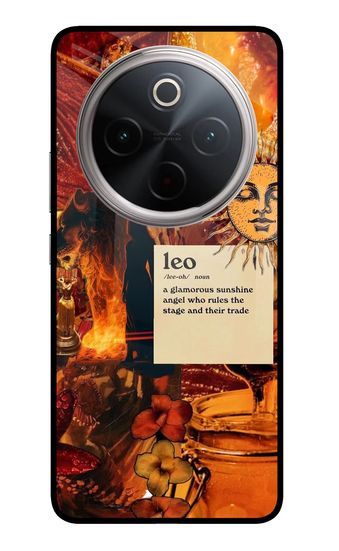 Leo Zodiac Vivo T4 5G Back Cover