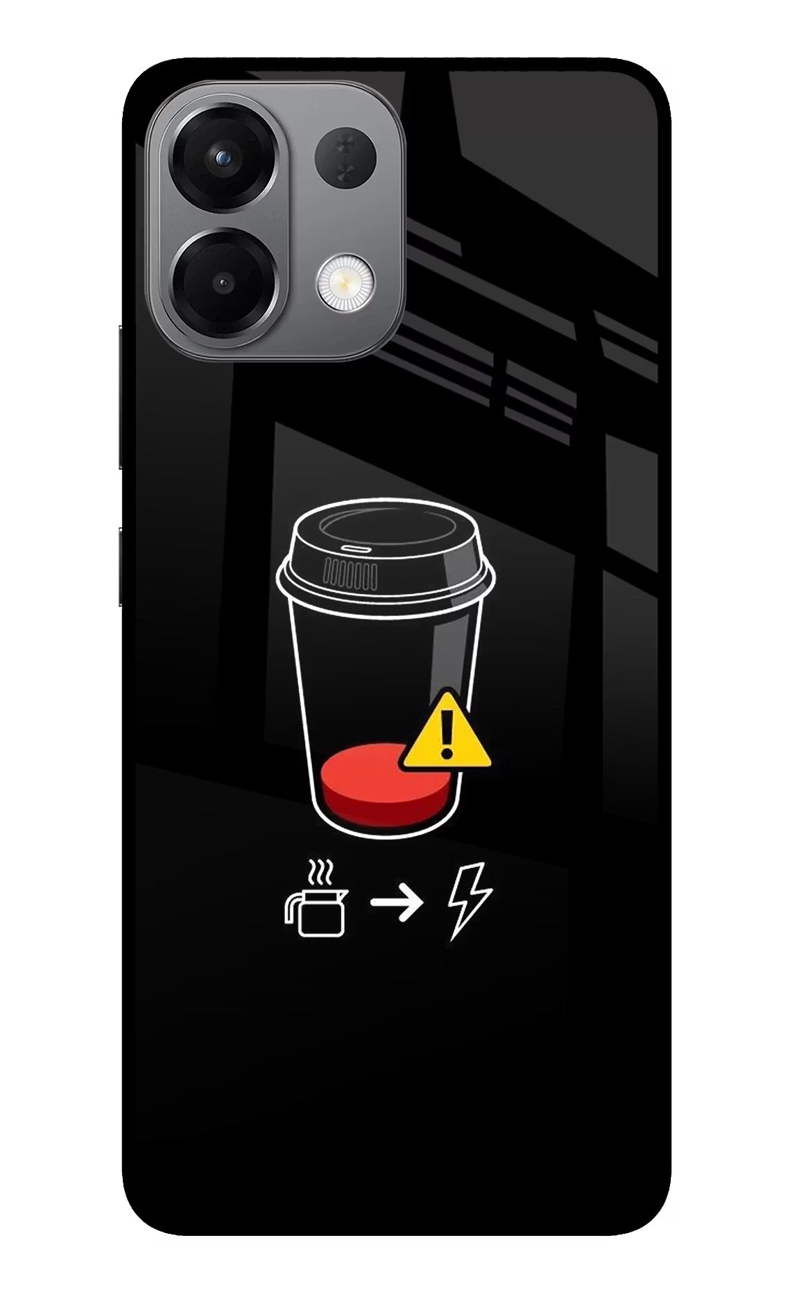 Coffee Oppo K13 5G Glass Case
