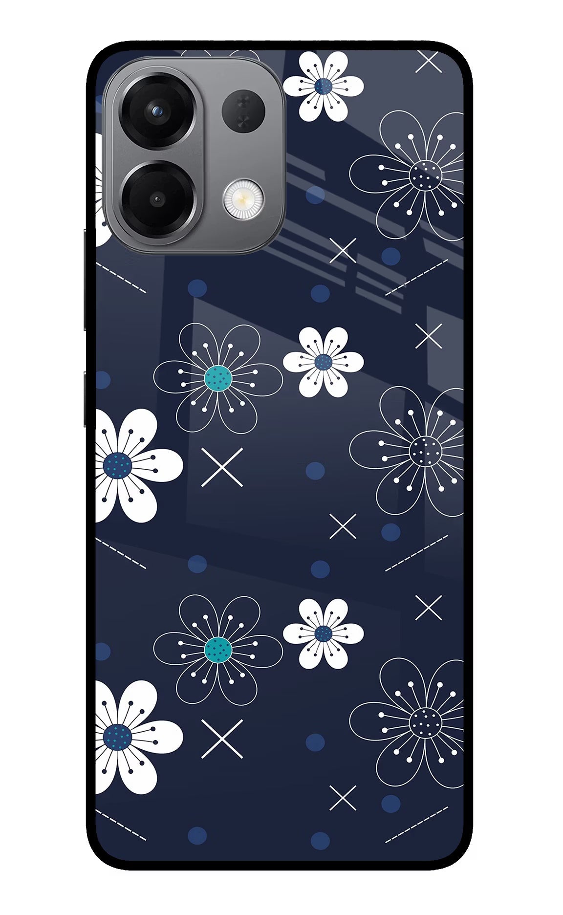 Flowers Oppo K13 5G Back Cover