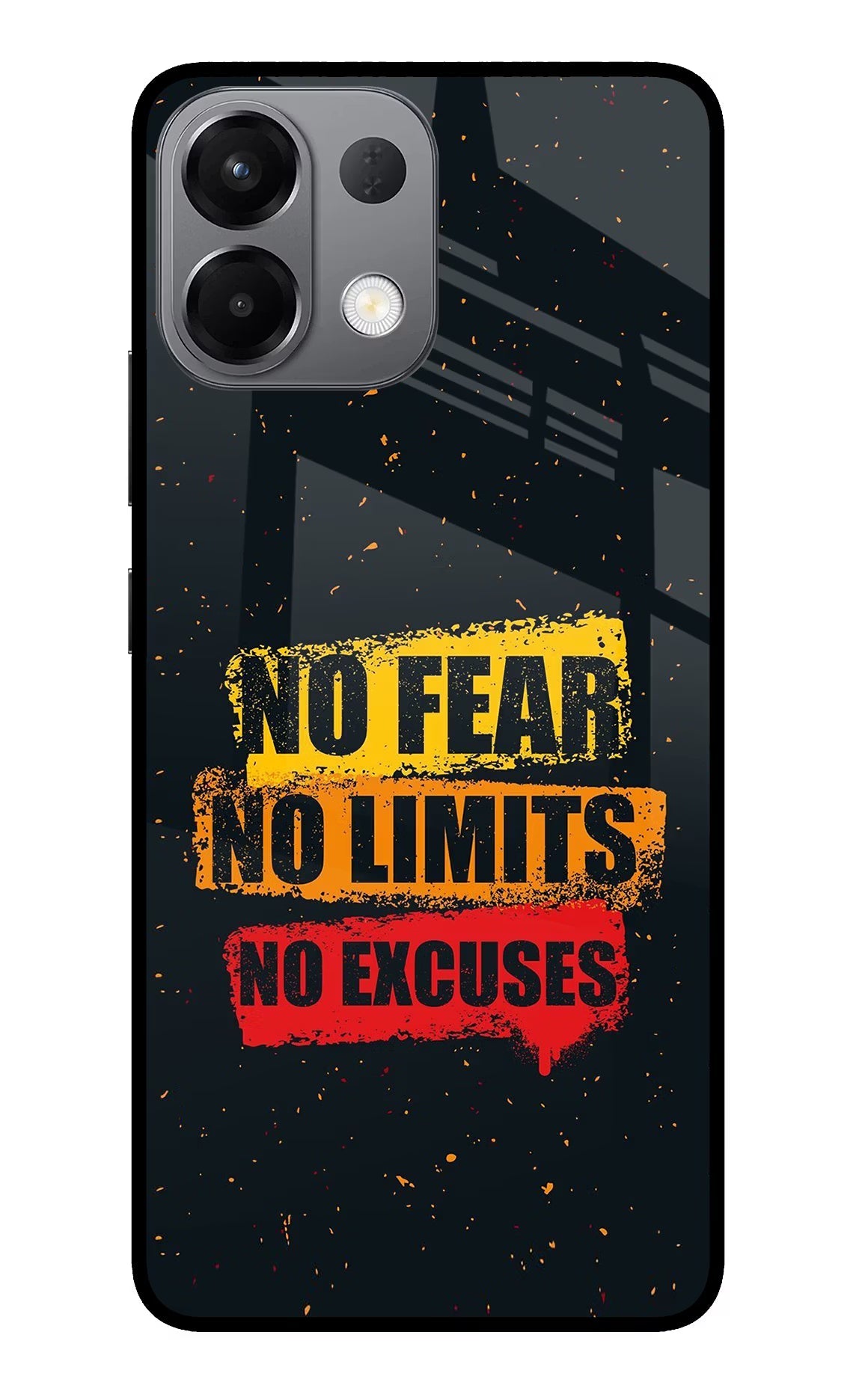 No Fear No Limits No Excuse Oppo K13 5G Back Cover