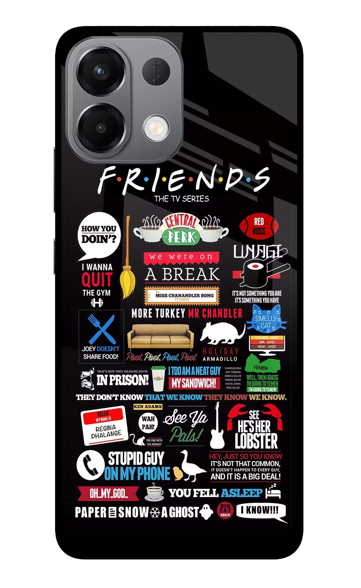 FRIENDS Oppo K13 5G Back Cover