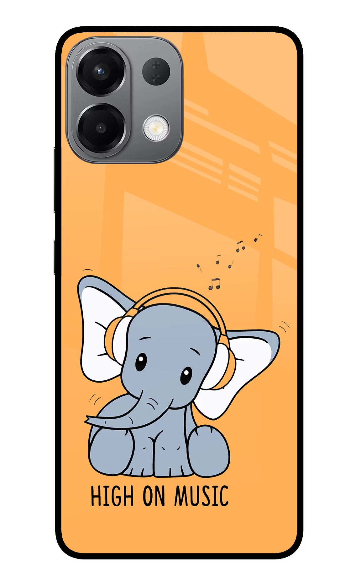 High On Music Oppo K13 5G Glass Case