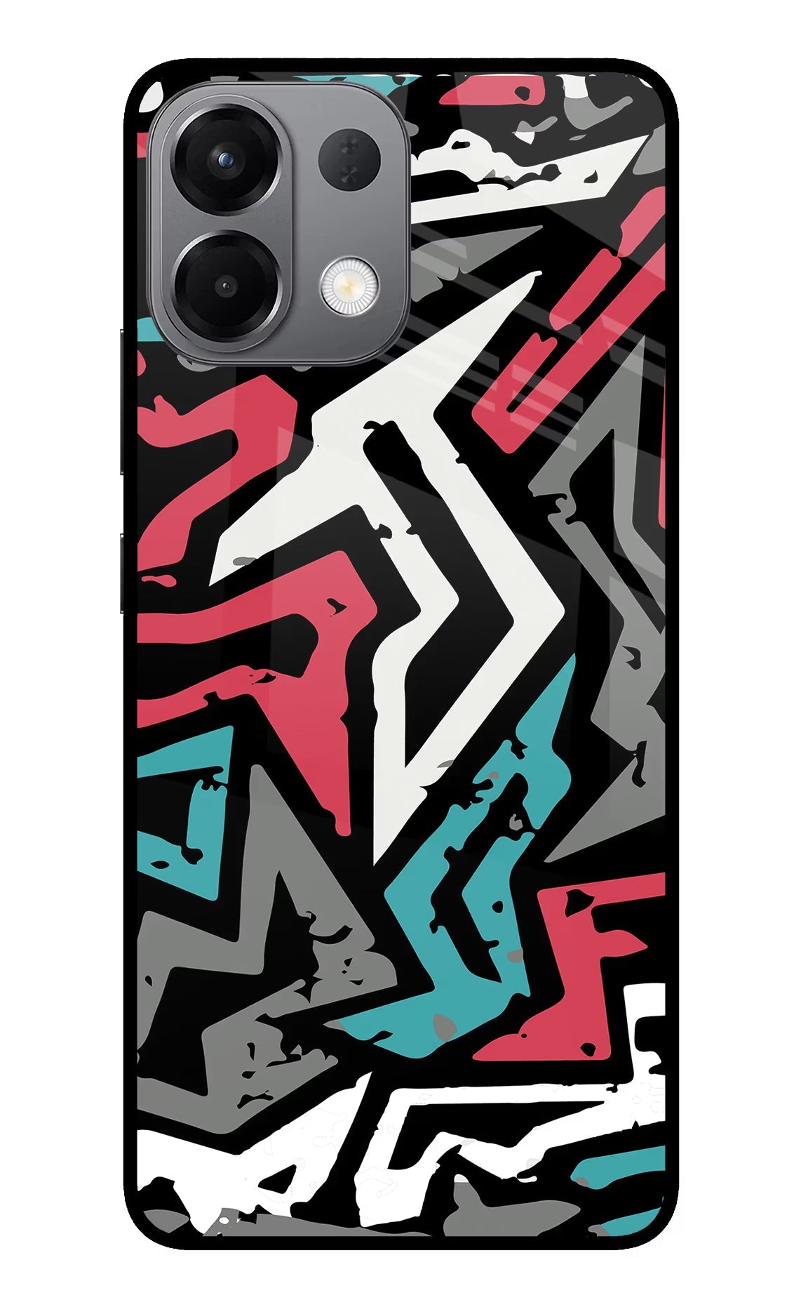 Geometric Graffiti Oppo K13 5G Back Cover