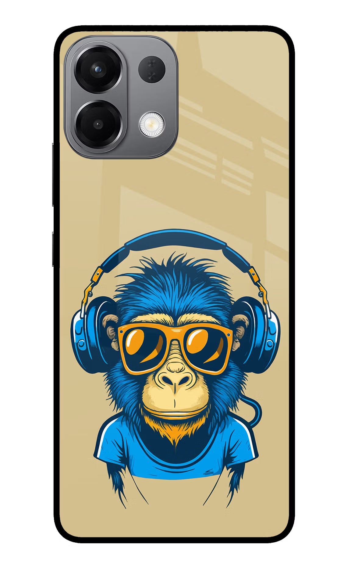 Monkey Headphone Oppo K13 5G Back Cover