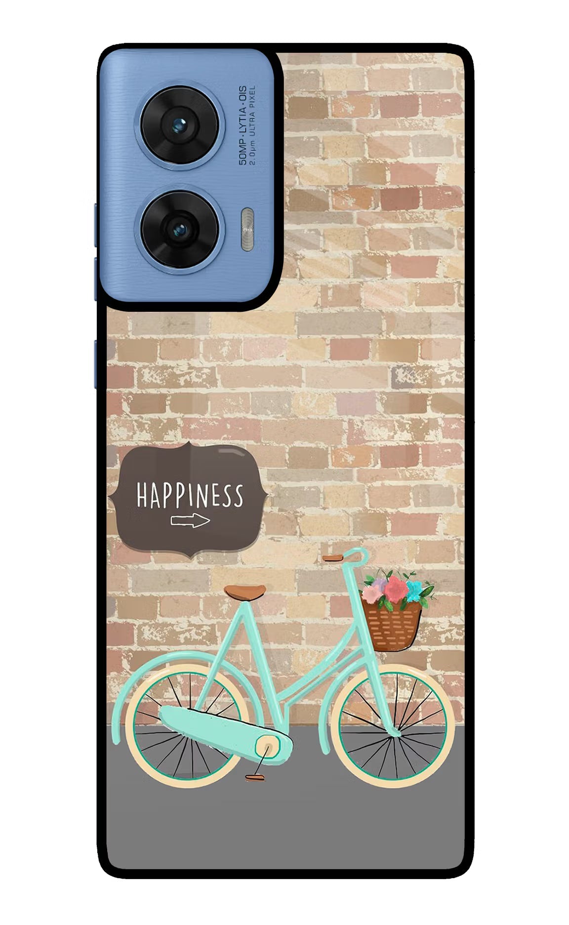 Happiness Artwork Moto G96 5G Back Cover