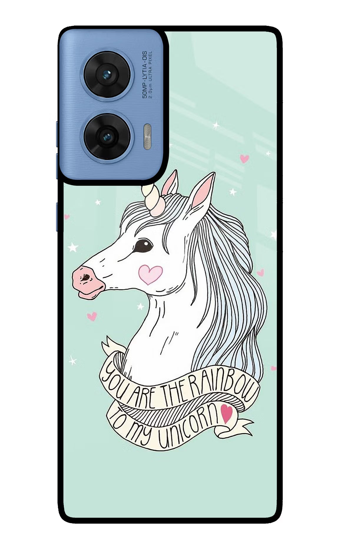 Unicorn Wallpaper Moto G96 5G Back Cover