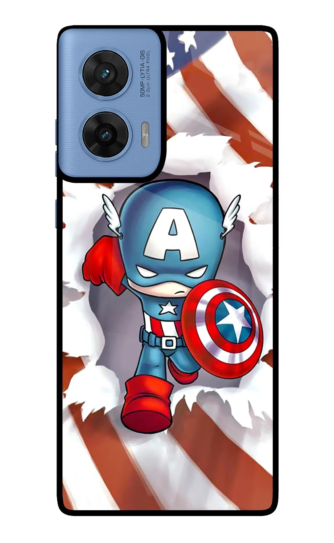 Captain America Moto G96 5G Back Cover