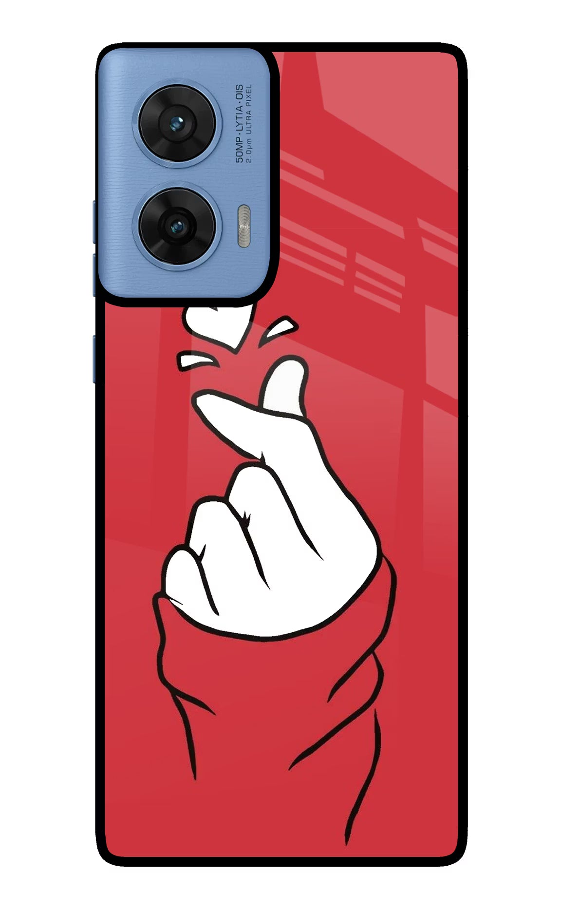 Korean Love Sign Moto G96 5G Back Cover
