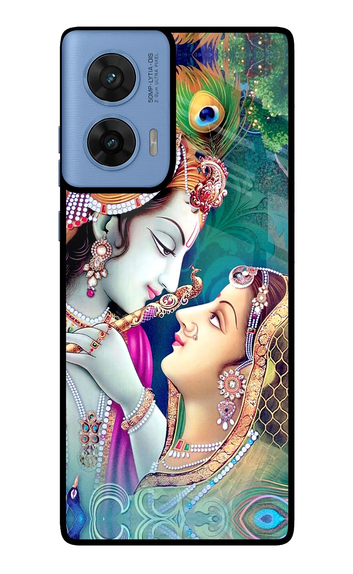 Lord Radha Krishna Moto G96 5G Back Cover