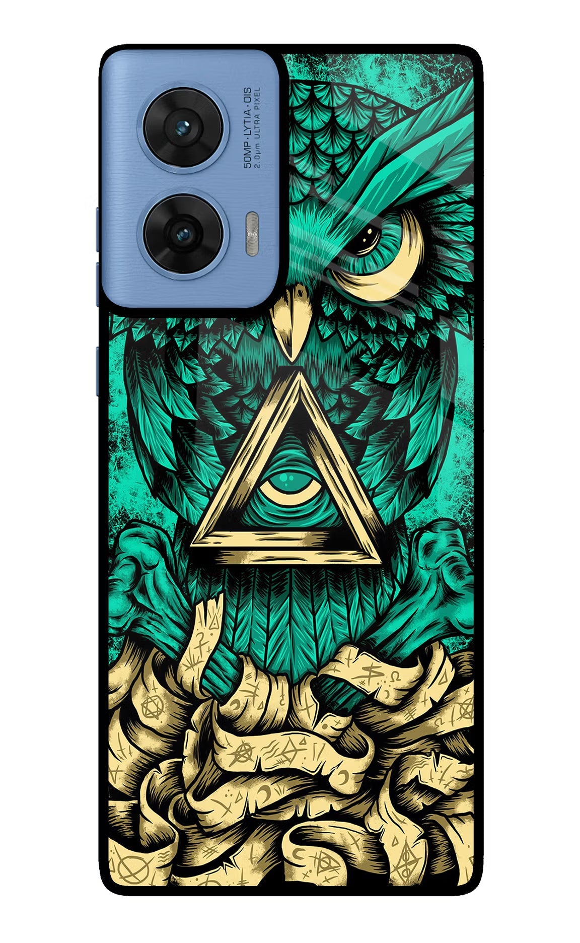 Green Owl Moto G96 5G Back Cover