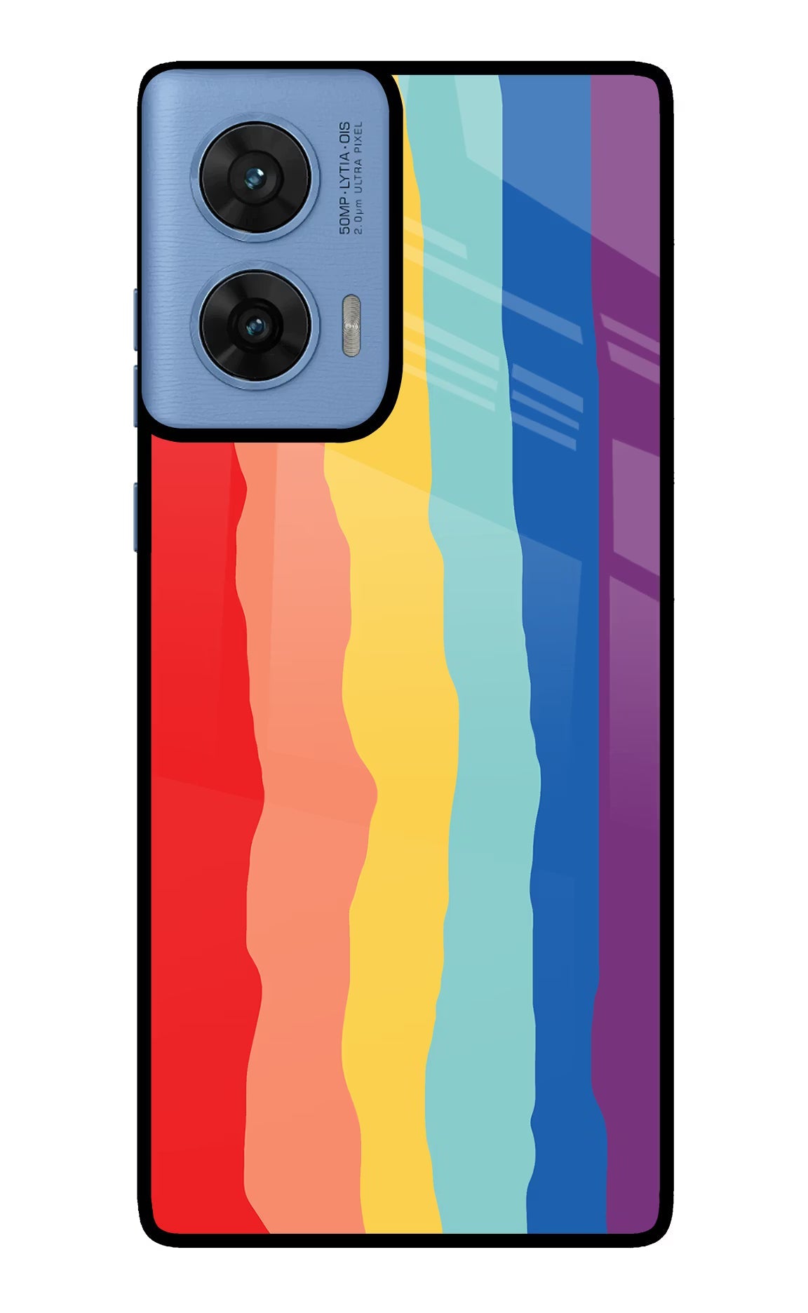 Rainbow Moto G96 5G Back Cover