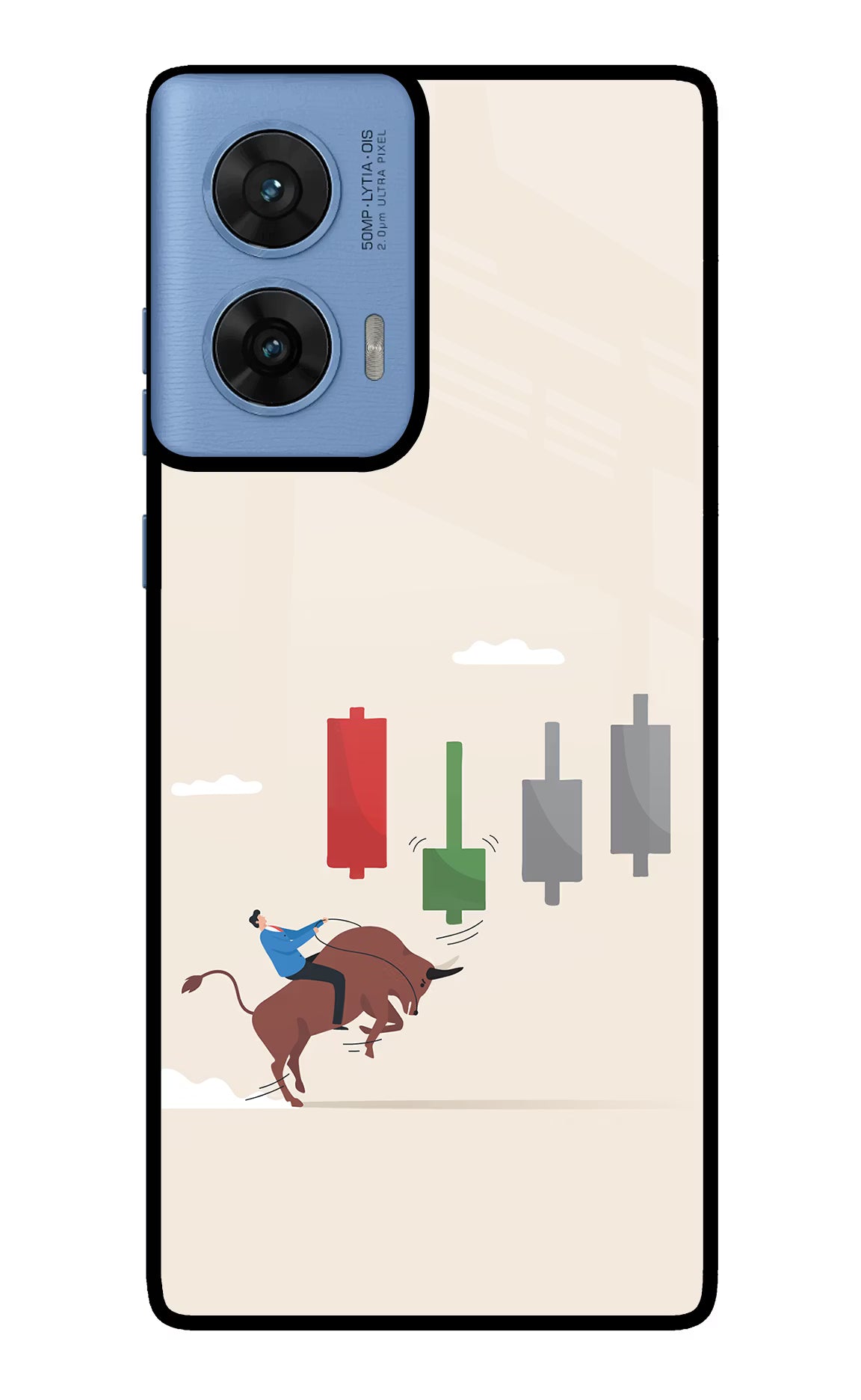 Bull Trading Momentum Moto G96 5G Back Cover