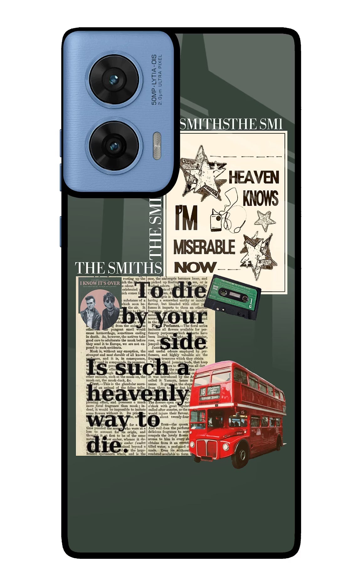 The Smiths Moto G96 5G Glass Case
