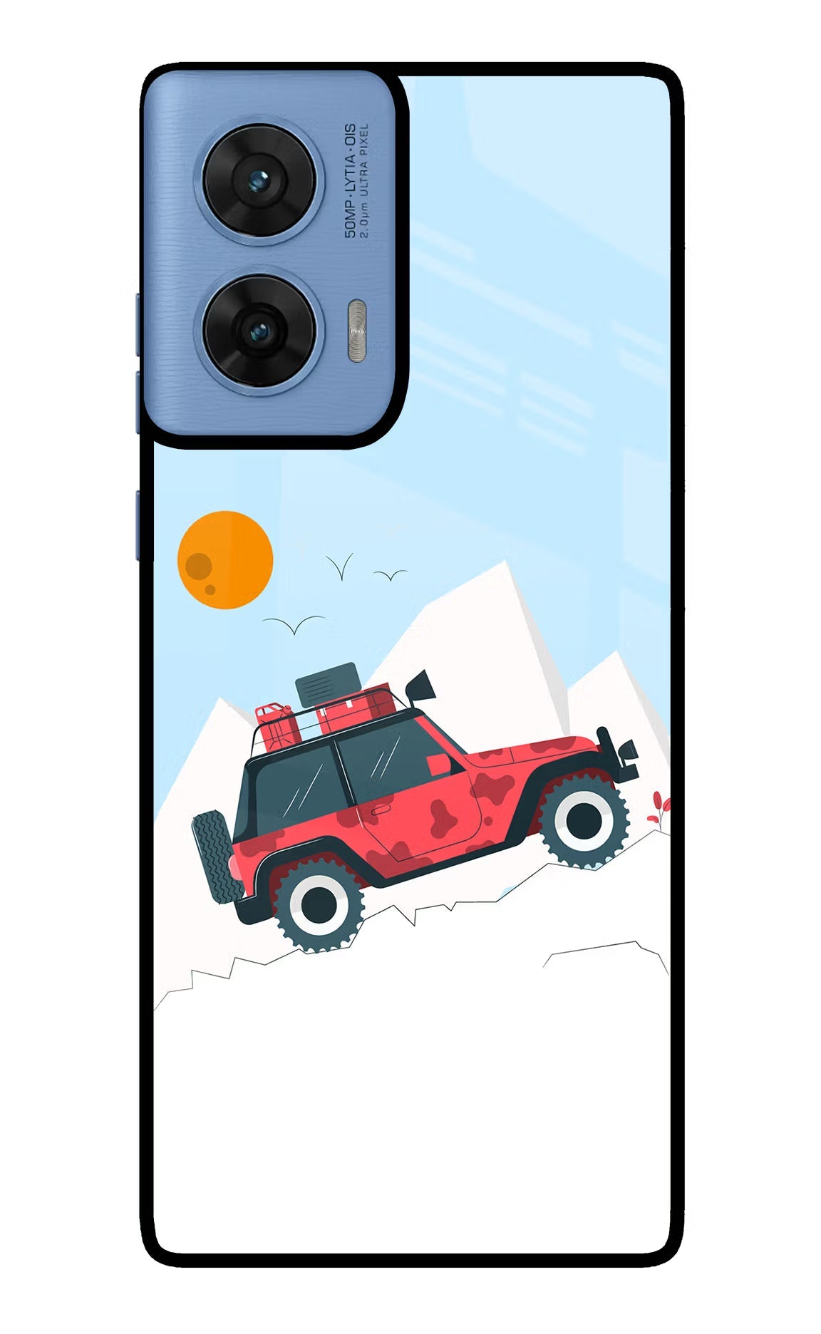 Mountain Trail Beast Moto G96 5G Glass Case