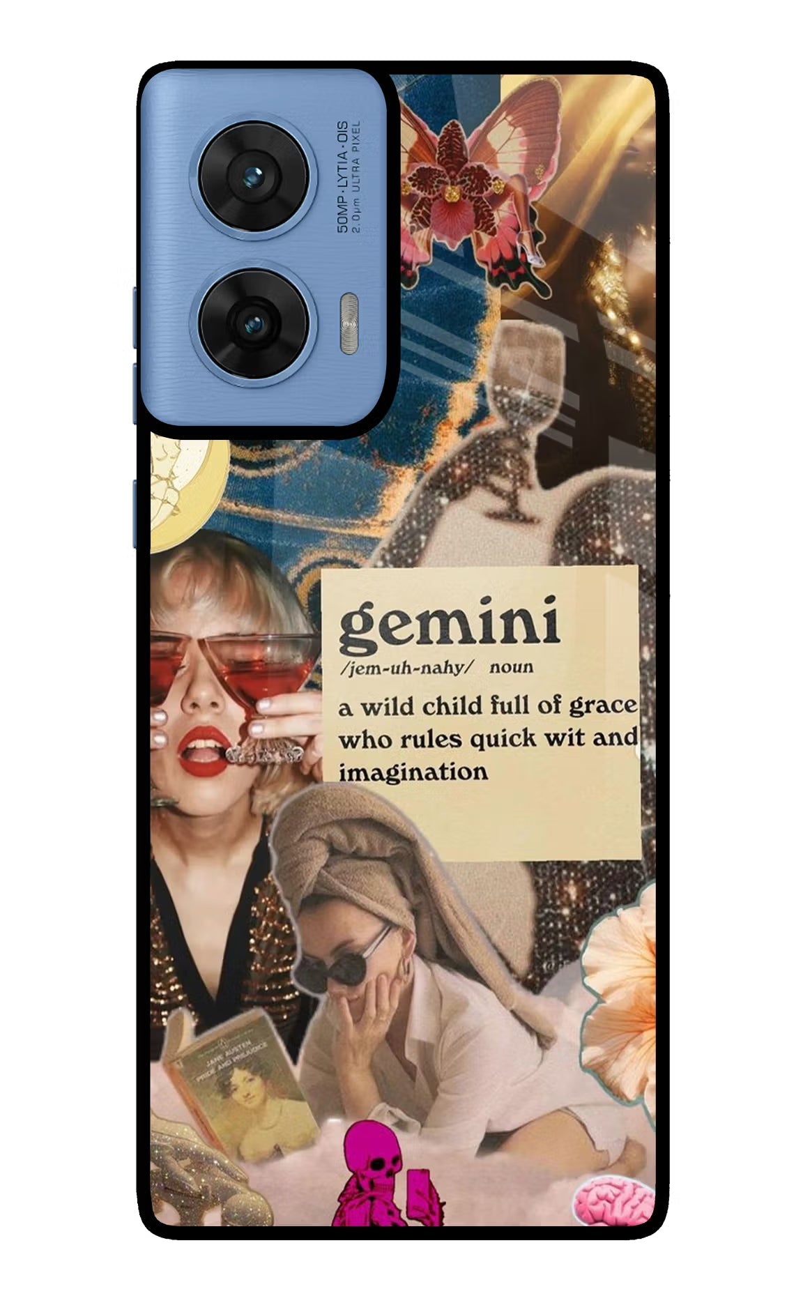 Gemini Zodiac Moto G96 5G Back Cover