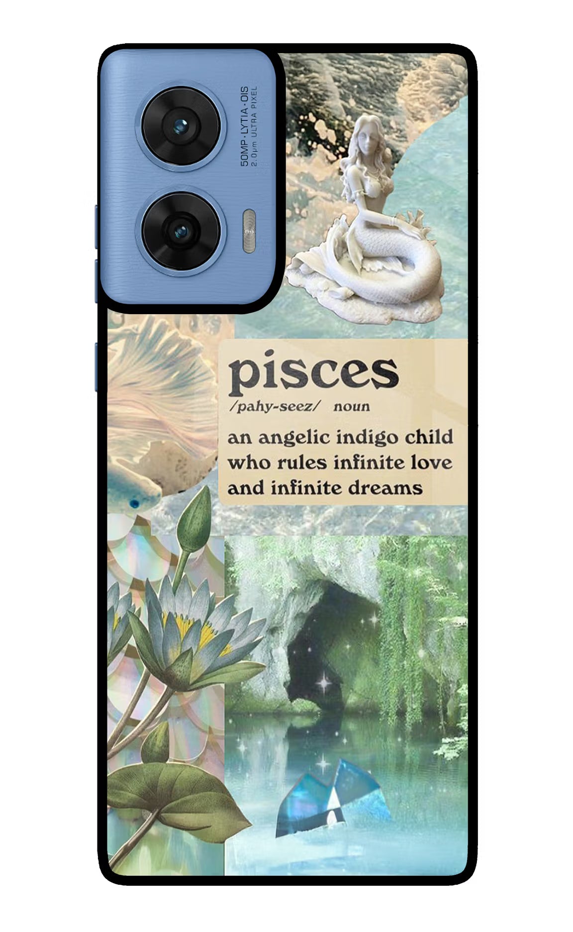 Pisces Zodiac Moto G96 5G Glass Case