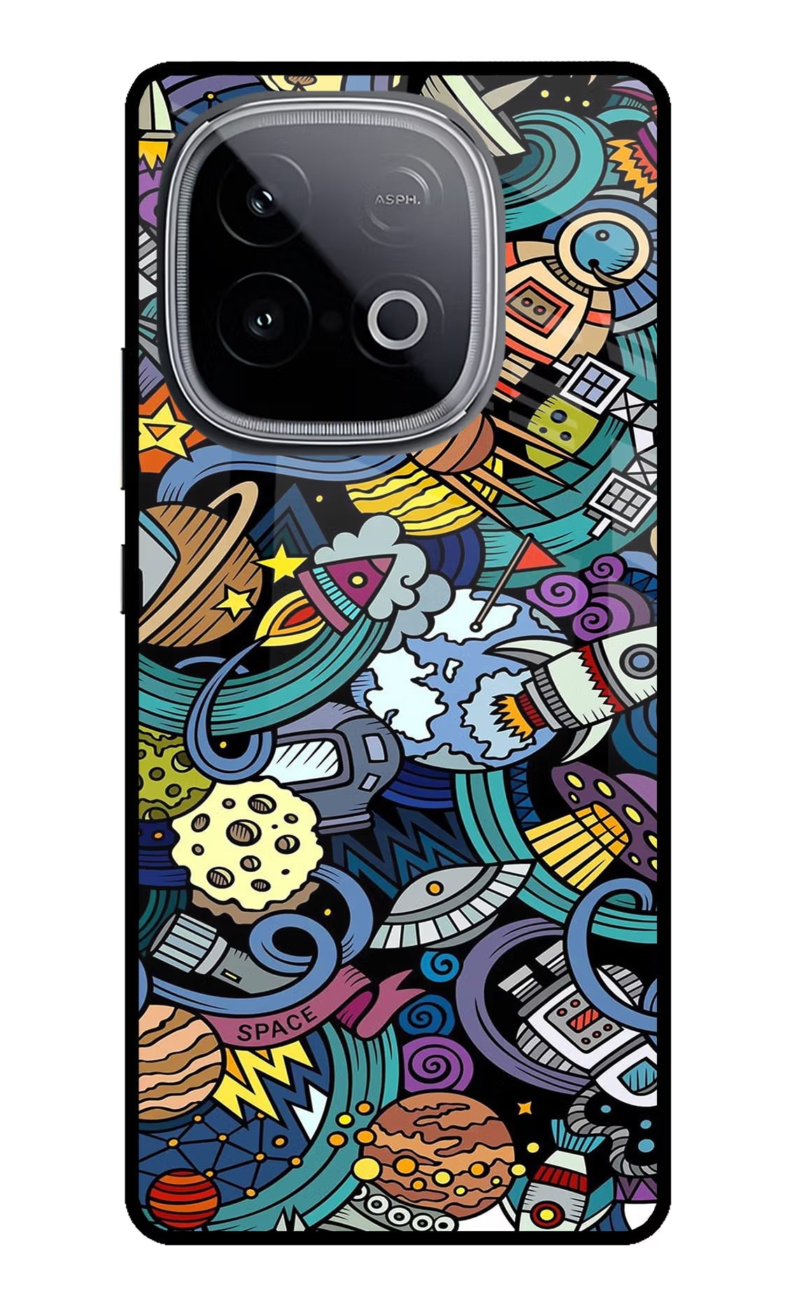 Space Abstract iQOO Neo 10 Back Cover