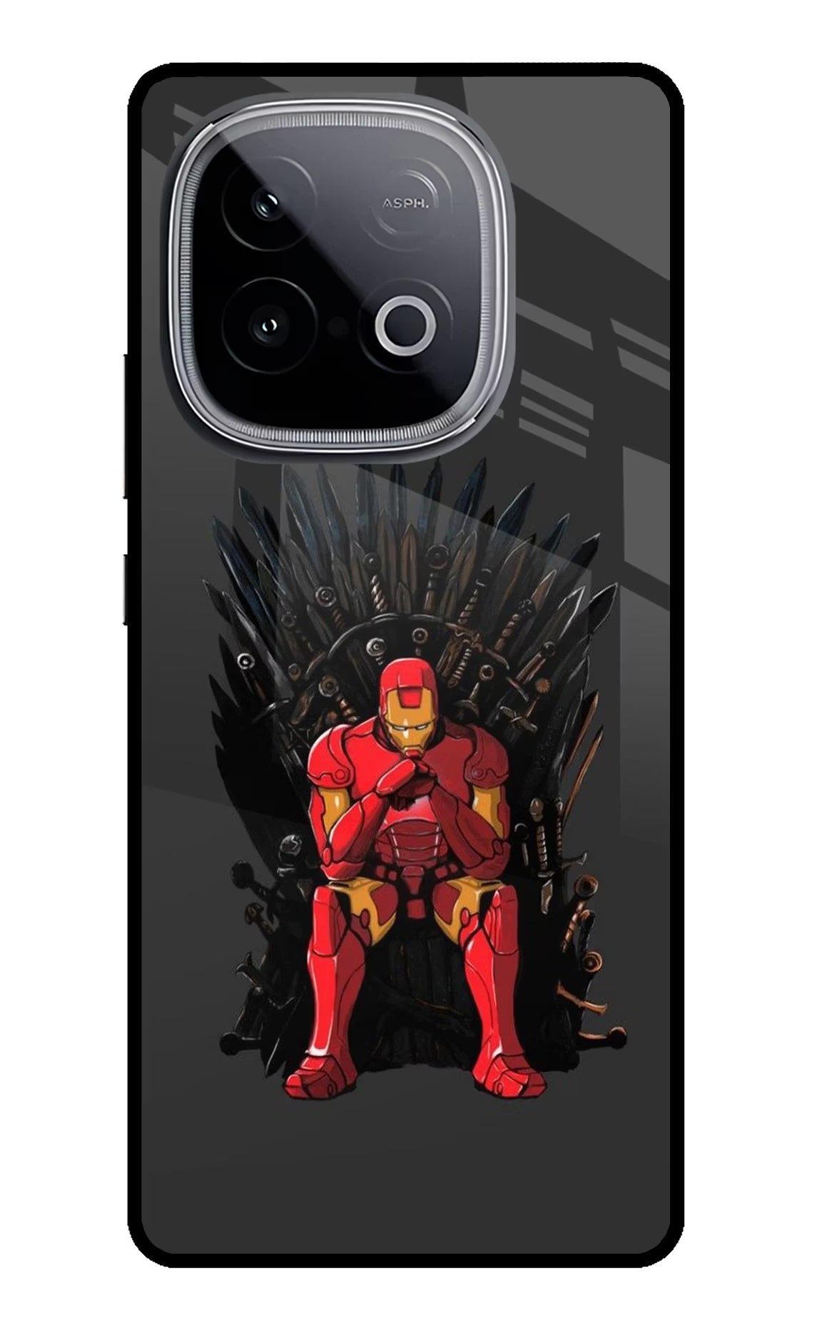 Ironman Throne iQOO Neo 10 Glass Case