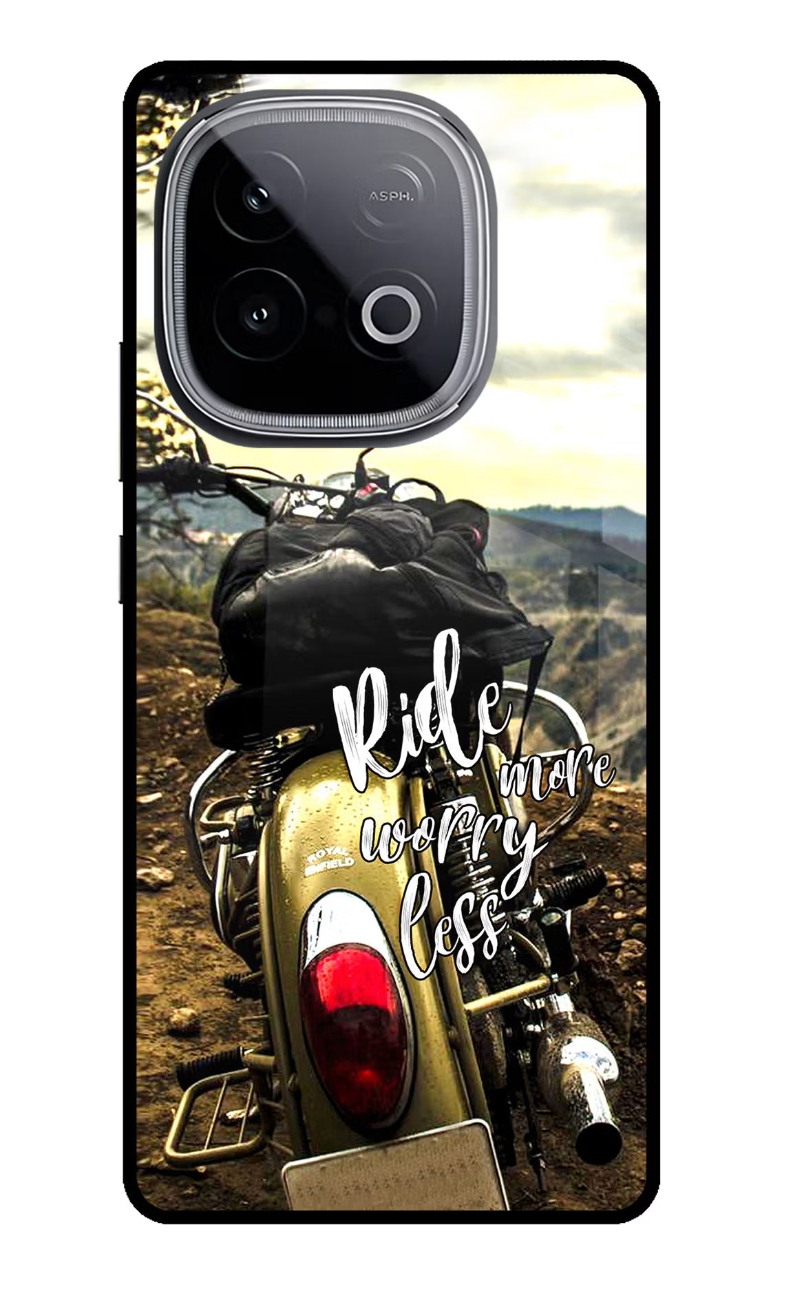 Ride More Worry Less iQOO Neo 10 Glass Case