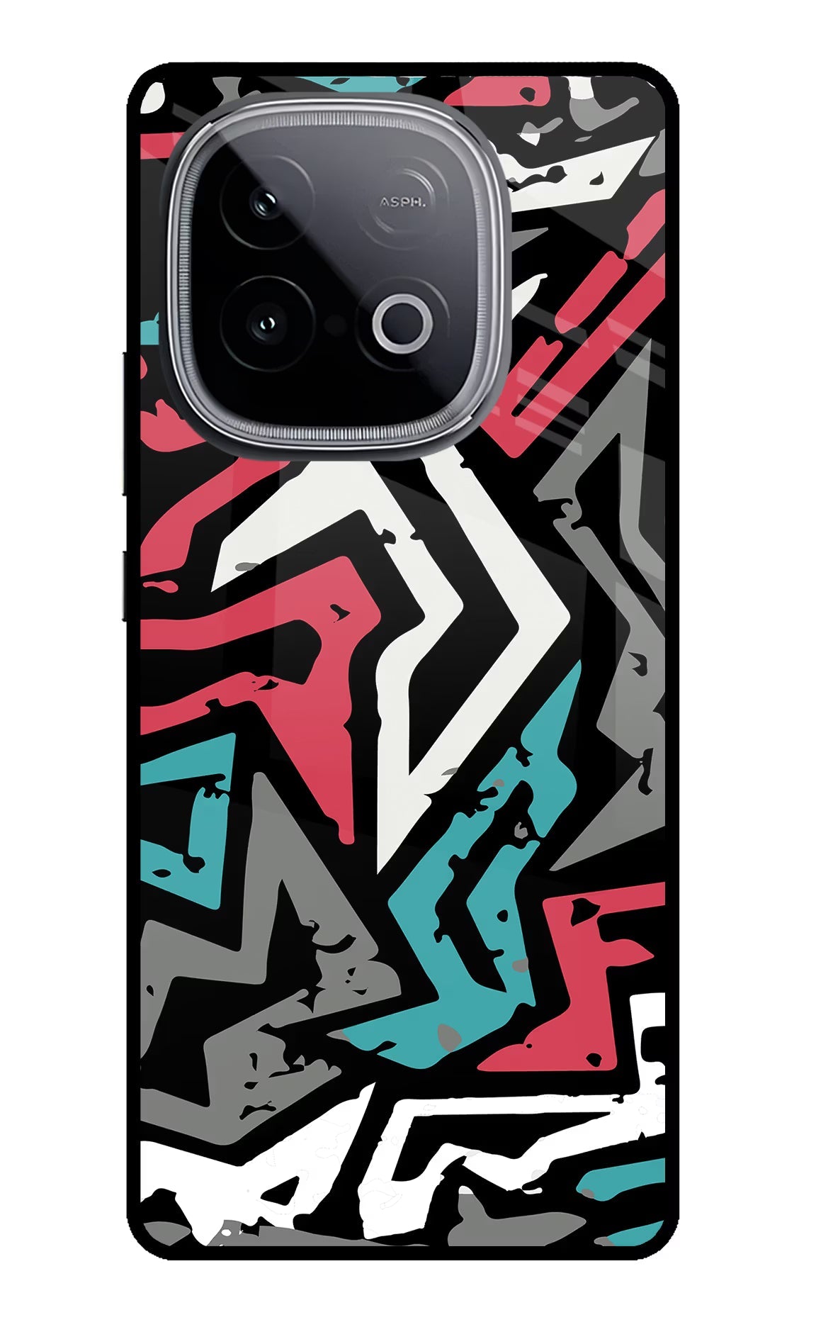 Geometric Graffiti iQOO Neo 10 Back Cover