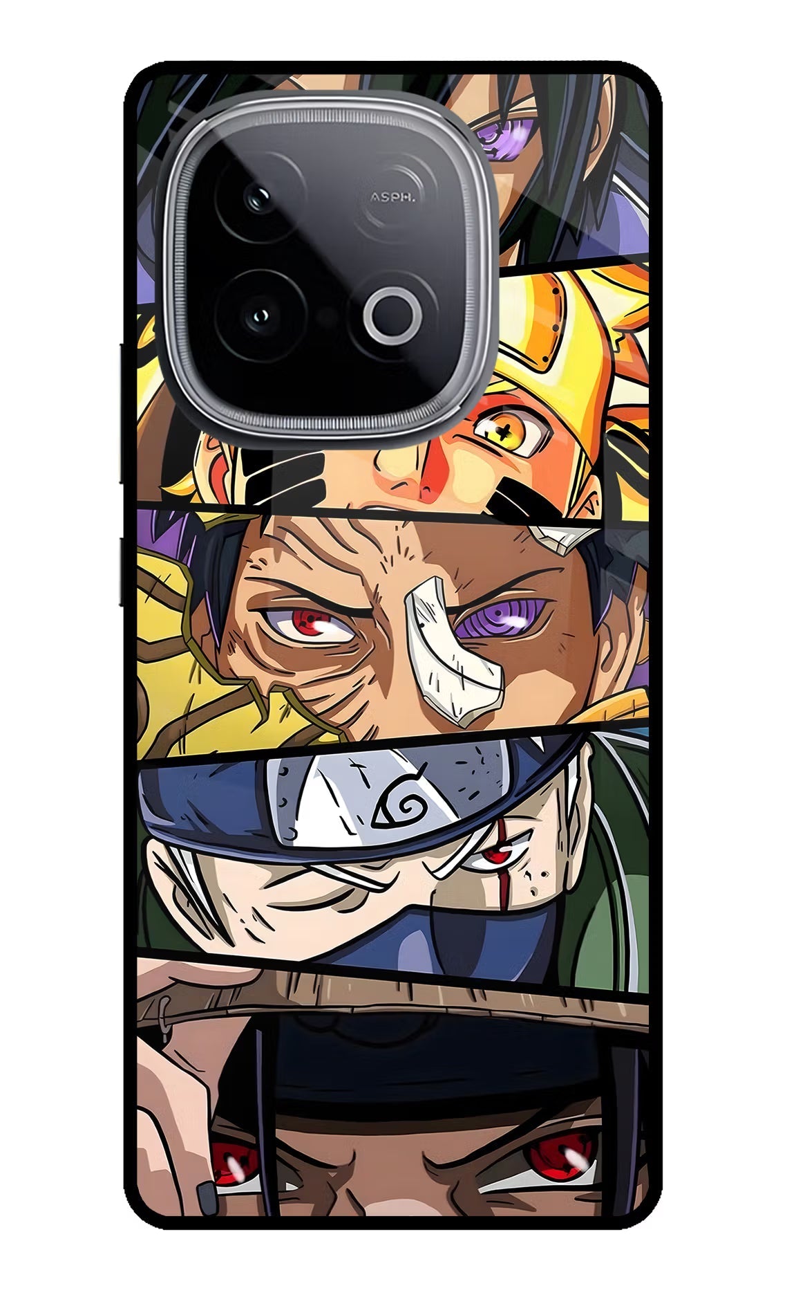 Naruto Character iQOO Neo 10 Glass Case