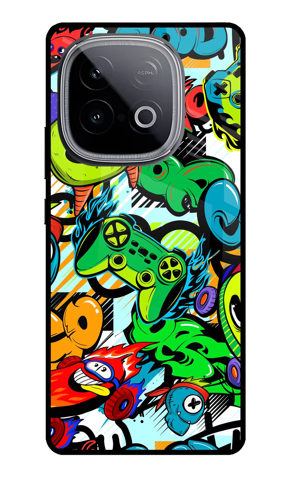 Game Doodle iQOO Neo 10 Glass Case