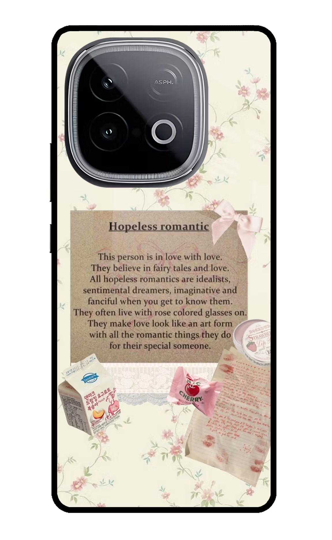 Hopeless Romantic iQOO Neo 10 Glass Case